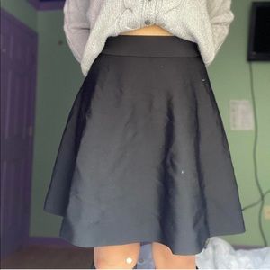 Black skater skirt